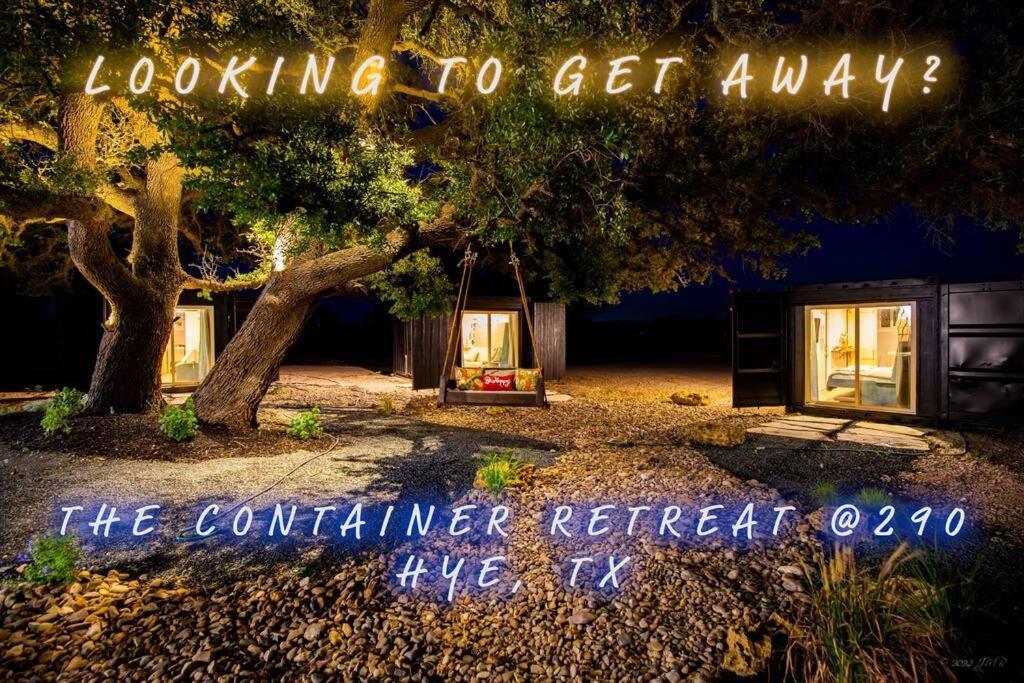 Hye The Container Retreat @ 290 Wine Trail #7 Groups Welcome!ヴィラ エクステリア 写真